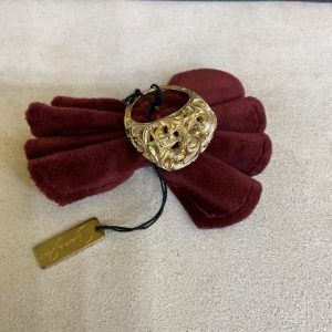 Maria e Luisa Jewels Anello Chevalier in argento dorato AA0031/POG