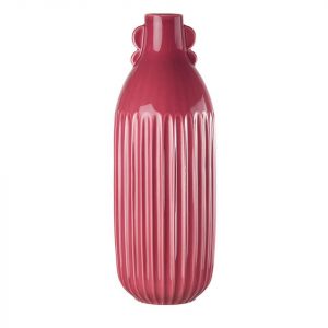 L'Oca Nera Vaso alto in ceramica fragola 1M191 h 44.5cm