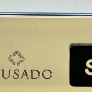 Crusado Ciondolo Blister Lettera S Oro Giallo 18kt E Diamante con astuccio