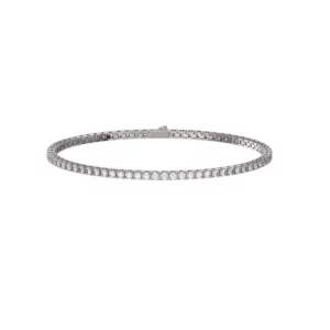 John Richmond Bracciale Uomo Tennis Titanio e brillante Richmond white ct. 4.70