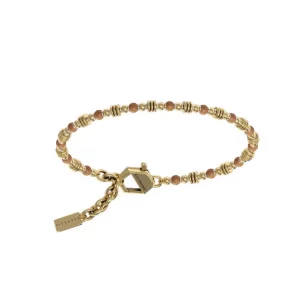 John Richmond Bracciale Uomo Titanio Brillante Richmond, occhio di tigre oro 9kt