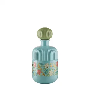 L'Oca Nera Bosco incantato - bottiglia decorativa con tappo, 0,70 L 21h azzurro