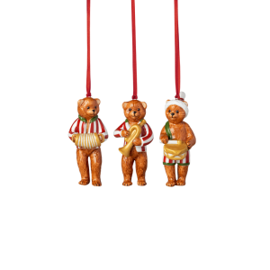 Villeroy & Boch Nostalgic Ornaments 3 Addobbi natalizi albero orsi porcellana