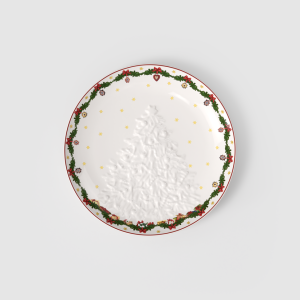 Villeroy & Boch Toy's Fantasy Ciotola piatto tondo albero rilievo natale