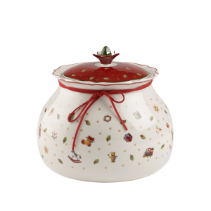 Villeroy & Boch Toy's Delight Biscottiera barattolo con coperchio natale Ø21,4