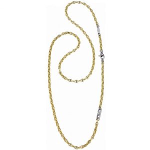 Zancan Collana uomo Insignia Gold in Oro Giallo con Diamante Naturale EC504BG-50